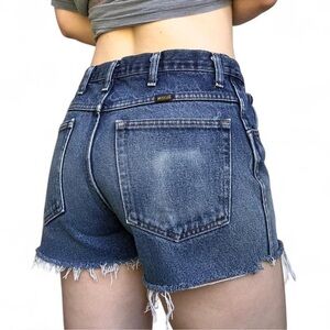 Rustler Distressed Denim Shorts